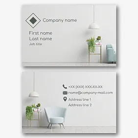 Decorator's business Card Template
