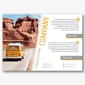 Travel Agency poster Template