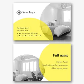  Interior designer business card template