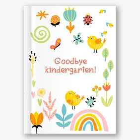 Photo Book Template Goodbye, kindergarten