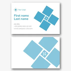 Tile Stacker Business Card Template