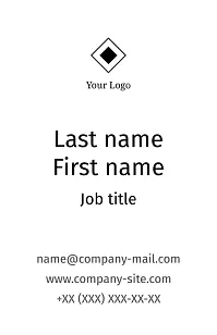 Tombstone Manufacturer's business Card Template