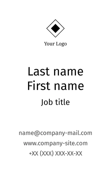Tombstone Manufacturer's business Card Template