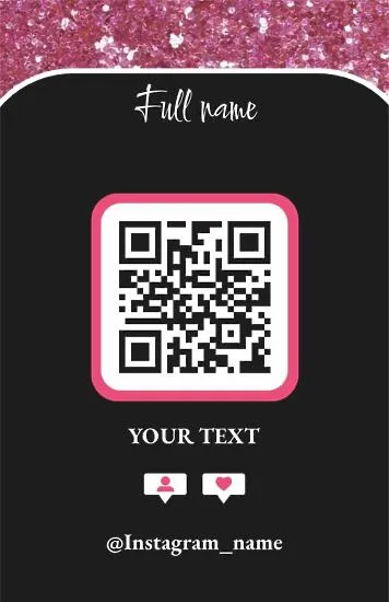 Online cosmetics store business card template