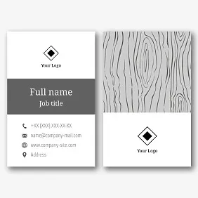 Carpenter's business card template