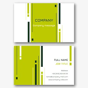 Simple business card template 