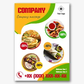 Restaurant Poster Template