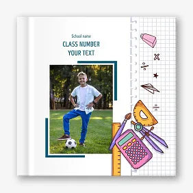 Junior School Graduation Photo Book Template