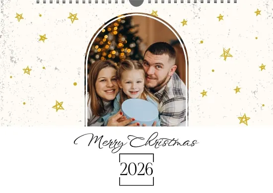 Family Holiday Calendar Template