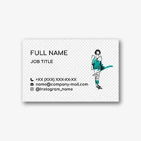 Fashion Designer business card Template