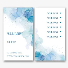 Elegant business card template