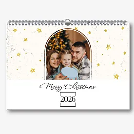 Family Holiday Calendar Template