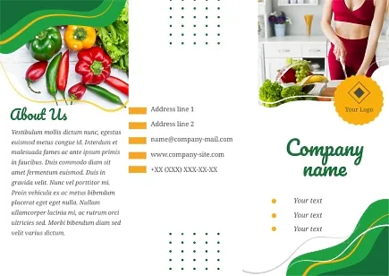 Eco-products supplier booklet template